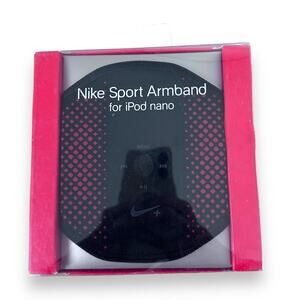 Nike Sport Armband for Apple iPod Nano 1-5 GEN Black & Red, MSRP $29.00 New NIB